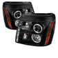 Spyder Cadillac Escalade 02-06 Projector Xenon/HID Model- LED Halo DRL Blk PRO-YD-CE02-HID-DRL-BK 5042286