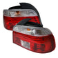 SPYDER Xtune Bmw E39 5-Series 97-00 Tail Light Red Clear ALT-CI-BE3997-RC 5020574