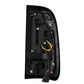 AlphaRex 97-03 Ford F150 / 99-16 Ford F250/F350/F450/F550 LUXX-Series LED Tail Lights - Alpha-Black 658001 *Discontinued