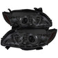 Spyder Toyota Corolla 09-10 Projector Headlights LED Halo DRL Smke High H1 Low H1 PRO-YD-TC09-DRL-SM 5032522