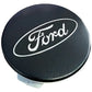 Ford Racing Ford Car Black & Chrome Wheel Center Cap Kit - Satin M-1096K-BCS