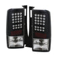 Spyder Scion XB 03-07 LED Tail Lights Black ALT-YD-TSXB03-LED-BK 5007759