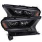 AlphaRex 2019+ Ford Ranger PRO-Series Proj Headlights Plank Style Alpha Black w/Seq Signal/DRL 880119 *Discontinued