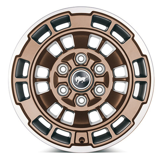 Ford Racing Bronco 17x8.5in Single Wheel - Sinister Bronze M-1007-P1785BRN