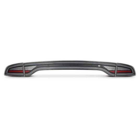 AlphaRex 15-23 Dodge Charger NOVA-Series Prismatic LED Tail Lights Black 642010 *Discontinued
