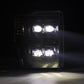 AlphaRex 08-10 Ford F250-550 NOVA-Series LED Projector Headlights Alpha-Blk w/Activ Light/Seq Signal 880311 *Discontinued