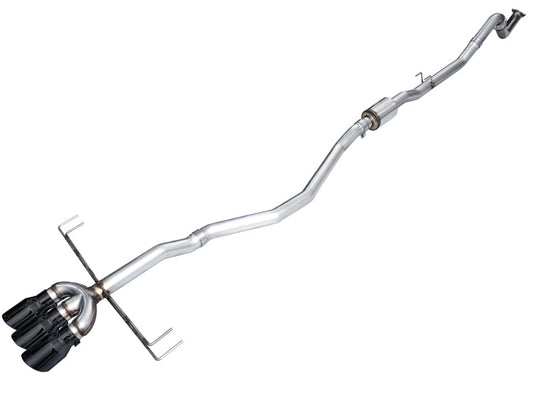 AWE Tuning 2024 Acura Integra Type S DE5 FWD Track Edition Exhaust w/ Triple Diamond Black Tips 3020-53335