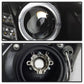 Spyder Infiniti G35 03-07 2DR Projector Halogen - LED Halo DRL Blk High H4 PRO-YD-IG35032D-DRL-BK 5011060