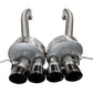 Corsa 2014-2019 Chevrolet Corvette C7 Z06 6.2L 2.75in Xtreme Axle-Back w/ Dual NPP & Quad Black Tips 14777BLK