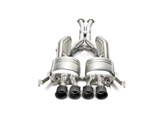 Akrapovic 14-17 Chevrolet Corvette Z06 (C7) Evolution Line Cat Back (Titanium) w/ Carbon Tips S-CO/TI/2