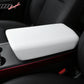 2020-2024 Tesla Model Y & 2017-2023 Model 3 Armrest Cover White TPE