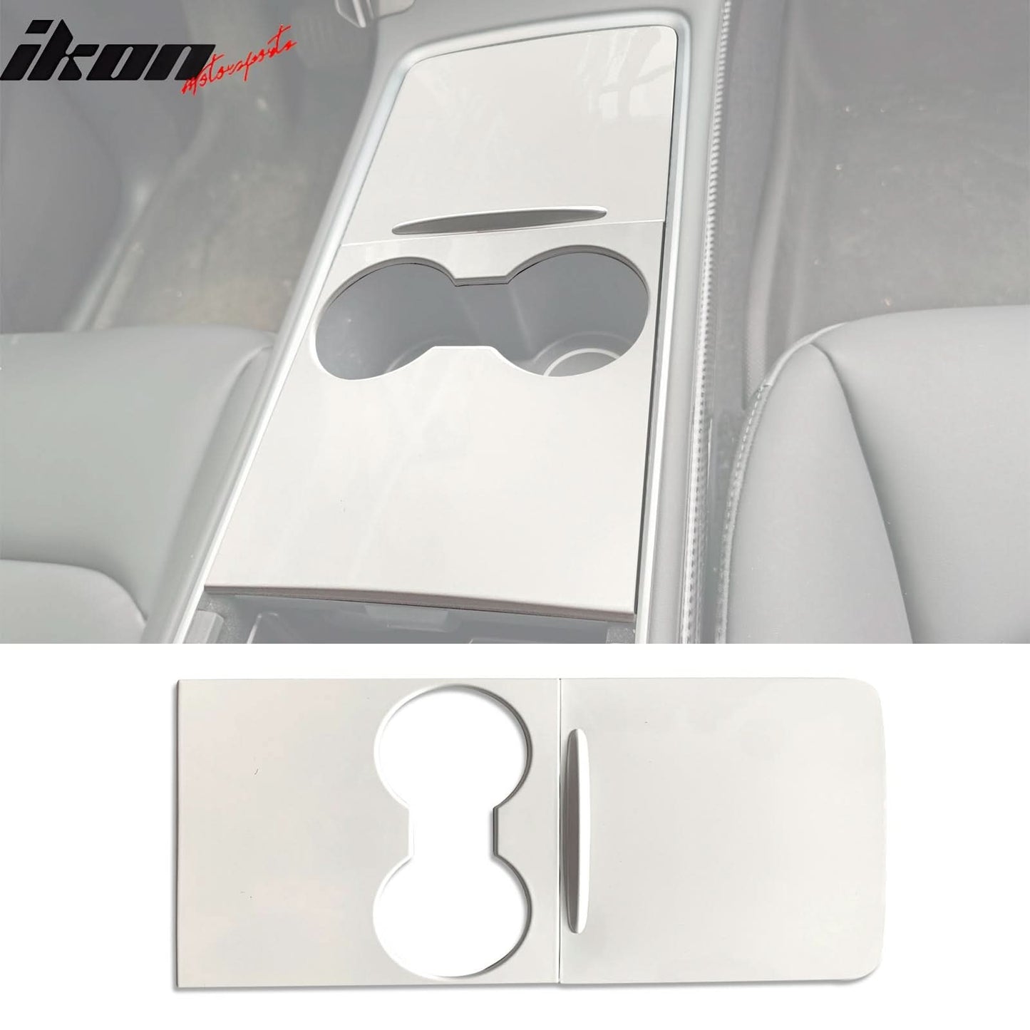 2021-23 Tesla 3 &2021-24 Tesla Y  Front Console Storage Box Cover ABS