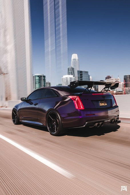 Cadillac ATS-V GTC300 Carbon Fiber Adjustable Wing 2016-2019