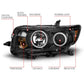 Anzo 2008-2010 Scion Xb Projector Headlights w/ Halo Black
