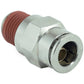 Air Lift Straight- Male 1/4in Npt X 3/8 Tube 21853