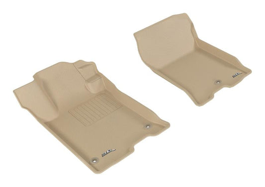 3D MAXpider 2015-2020 Acura TLX FWD Kagu 1st Row Floormat - Tan L1AC00911502