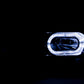 Anzo Black Crystal Halo Headlights 1992-1999 Chevy Suburban