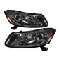 Spyder Honda Accord 08-12 4Dr Projector Headlights- LED Halo DRL Smke PRO-YD-HA08-4D-HL-SM 5010681