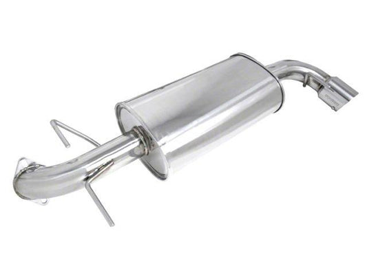 Megan Racing WRX 5 Door 08+ Mid and Rear Pipe for 2008-2010 Subaru Impreza WRX - 3" Piping, 4" Tip w/ Silencer