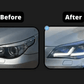 BMW 5-Series E60 E61 525i 530i 535i "Modern Style" LED Headlights (2003-2010)