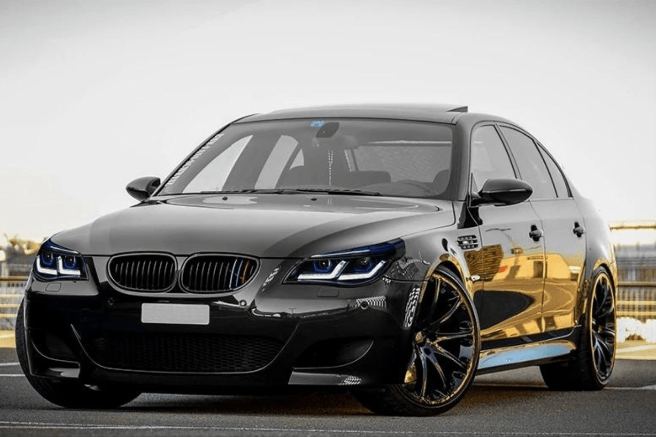 BMW 5-Series E60 E61 525i 530i 535i "Modern Style" LED Headlights (2003-2010)