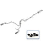 Ford Racing 15-18 F-150 5.0L Cat-Back Extreme Exhaust System Rear Exit w/ Carbon Fiber Tips M-5200-F1550DEFA