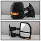 SPYDER xTune 08-15 Ford Super Duty LED Telescoping Manual Mirrors - Smk (Pair) (MIR-FDSD08S-G4-MA-RSM-SET) 9943119