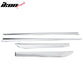 2015-2016 Toyota Camry Chrome 4PCS Lower Door Molding Trim Garnish ABS