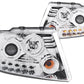 Anzo 2004-2008 Ford F-150 Projector Headlights w/ Halo and LED Chrome