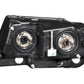 Anzo 1999-2004 Jeep Grand Cherokee Crystal Headlights Black