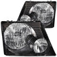 Anzo 2002-2005 Ford Explorer Crystal Headlights Black