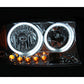 Anzo 1997-2004 Dodge Dakota Crystal Headlights Chrome 1pc
