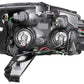 Anzo 2004-2007 Nissan Armada Crystal Headlights Black