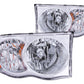 Anzo 2002-2005 Dodge Ram 1500 Crystal Headlights Chrome