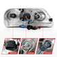 Anzo 1997.5-2003 Ford F-150 Projector Headlights w/ Halo Chrome 1pc