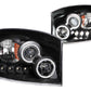Anzo 2006-2008 Dodge Ram 1500 Projector Headlights w/ Halo Black (CCFL)