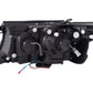 Anzo 2008-2009 Toyota Land Cruiser Projector Headlights w/Halo Chrome CCFL