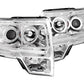 Anzo 2009-2014 Ford F-150 Projector Headlights w/ Halo Chrome (CCFL)
