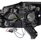 Anzo 2008-2015 Nissan Titan Projector Headlights w/ Halo Black (CCFL)