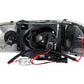 Anzo 1999-2006 Gmc Sierra 1500 Projector Headlights w/ Halo Chrome