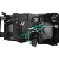 Anzo 2002-2005 Dodge Ram 1500 Projector Headlights w/ Halo Black G2