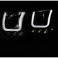 Anzo 2006-2008 Dodge Ram 1500 Projector Headlights w/ U-Bar Chrome