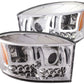 Anzo 2006-2008 Dodge Ram 1500 Projector Headlights w/ U-Bar Chrome