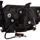 Anzo 2014-2015 Toyota Tundra Projector Headlights w/ U-Bar Black w/ DRL
