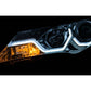 Anzo 2013-2015 Toyota Rav4 Projector Headlights w/Plank Style Design Chrome