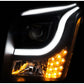 Anzo 2015-2016 GMC Yukon Projector Headlights w/ Plank Style Design Black