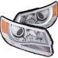 Anzo 2015-2016 Chevrolet Colorado Projector Headlights w/Plank Style Design