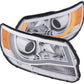 Anzo 2015-2016 Chevrolet Colorado Projector Headlights w/Plank Style Switch