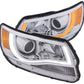 Anzo 2015-2016 Chevrolet Colorado Projector Headlights w/Plank Style Switch