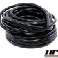 HPS 1/4" ID Black High Temp Reinforced Silicone Heater Hose Tubing, 6mm ID